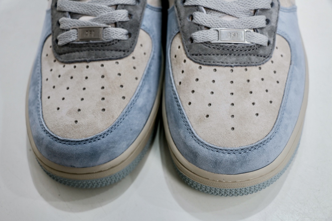 260 Air Force 1 Low 麂皮 灰蓝 AF1 空军 ZB2121-102