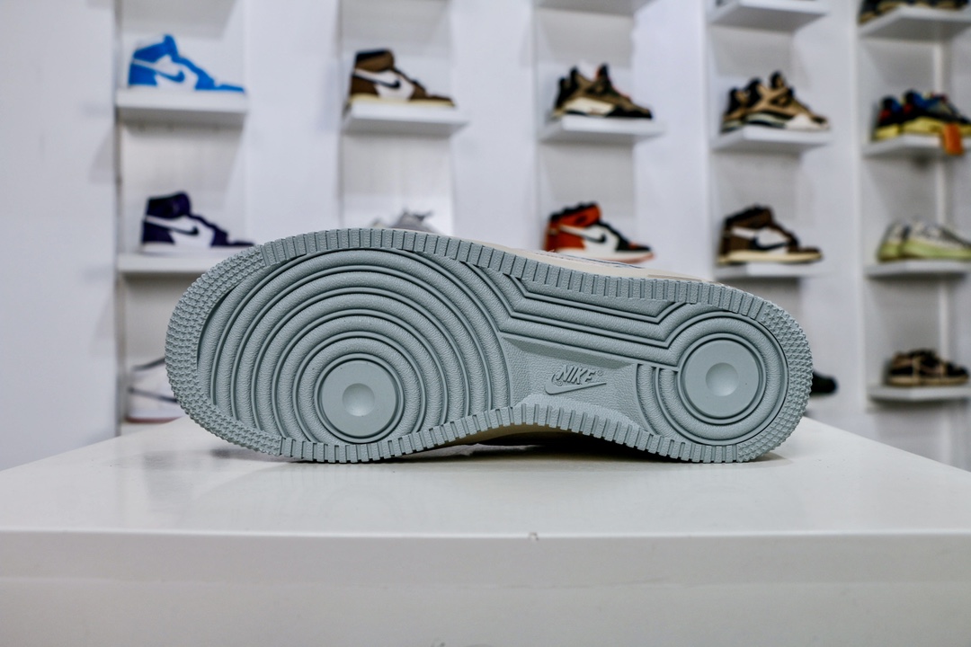 260 Air Force 1 Low 麂皮 灰蓝 AF1 空军 ZB2121-102