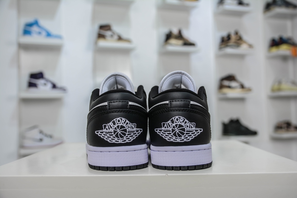 200 原装Air Jordan 1 Low 黑白熊猫 官方同步新色DC0774-101