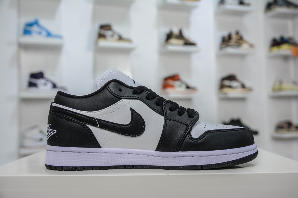 200 原装Air Jordan 1 Low 黑白熊猫 官方同步新色DC0774-101