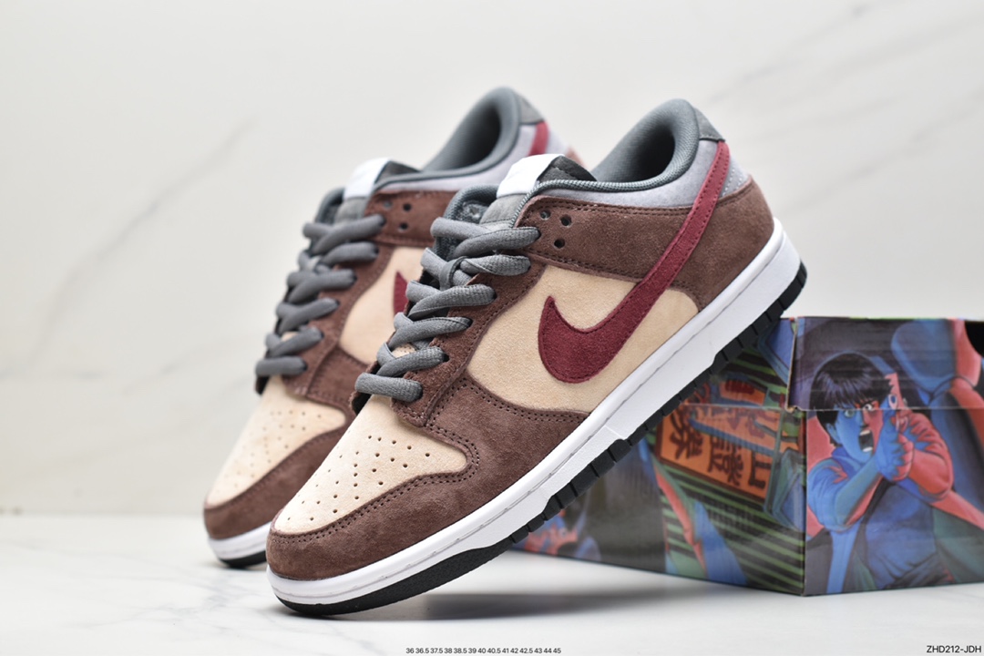 300 Nike SB Dunk Low ”Steamboy OST”麂皮扣篮系列低帮休闲运动滑板板鞋 GV1026-053
