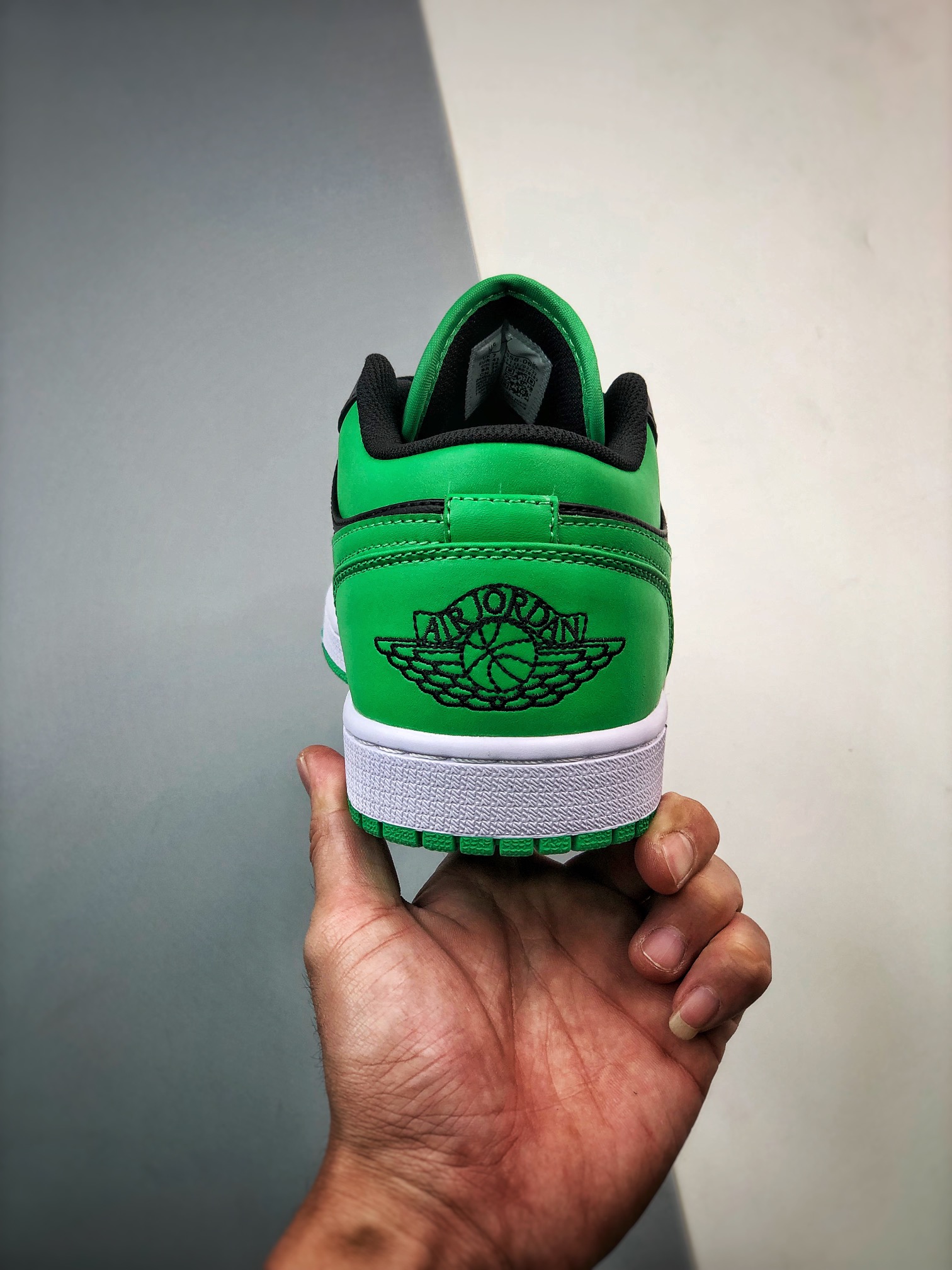 220 Air Jordan 1 Low 黑绿 官方同步新色 553558-065