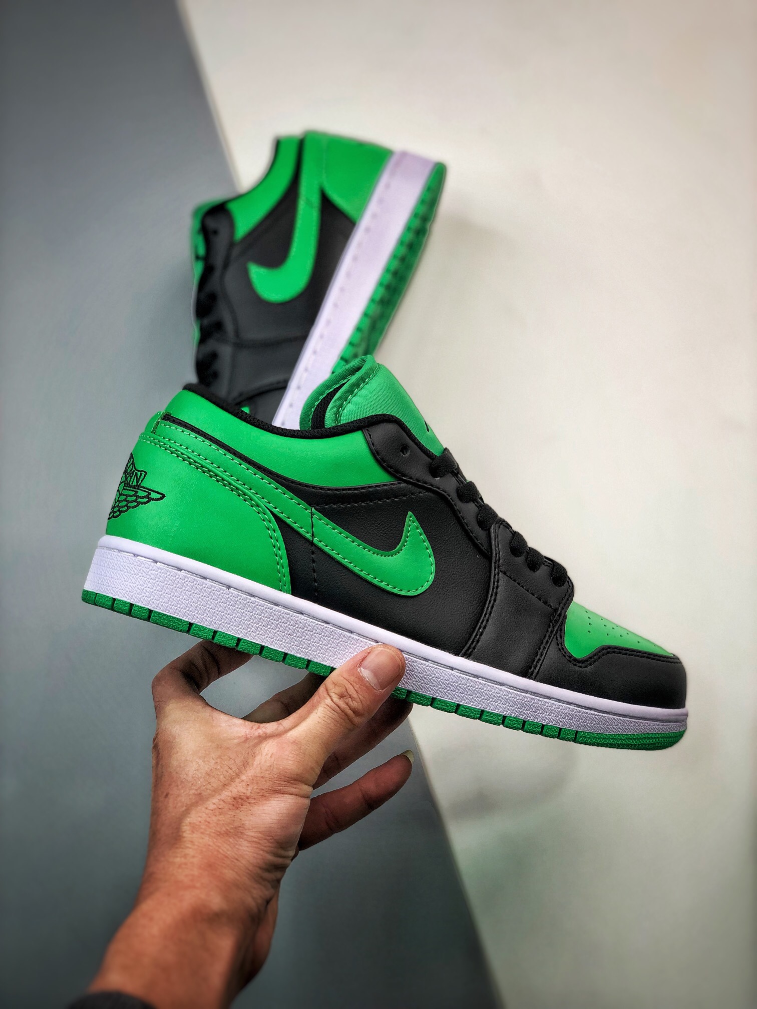 AirJordan1Low黑绿官方同