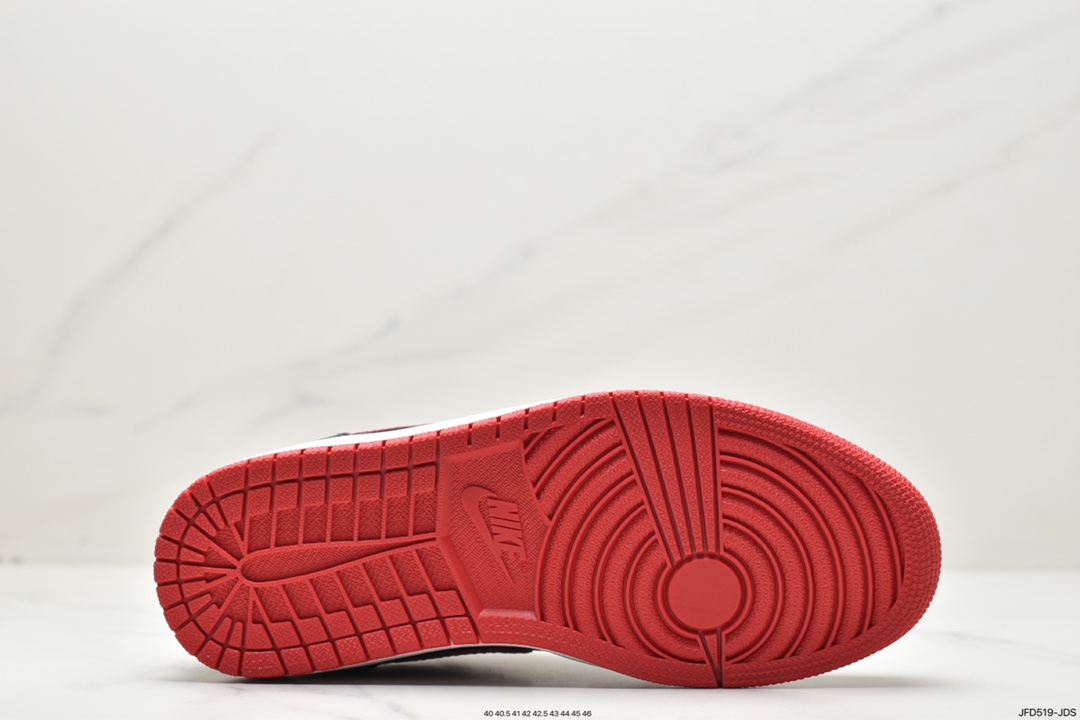 170 耐克Nike Air Jordan 1 Low OG SP”Black/Red”AJ1乔丹一代经典低帮DC0774-061