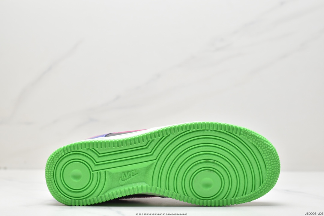 140 Nike Air Force 1 Low 空军一号低帮百搭休闲运动板鞋 拼接彩蛋 DV5255-400