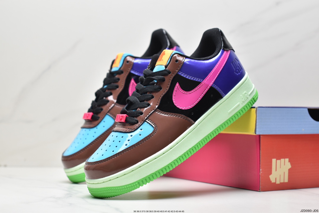 140 Nike Air Force 1 Low 空军一号低帮百搭休闲运动板鞋 拼接彩蛋 DV5255-400