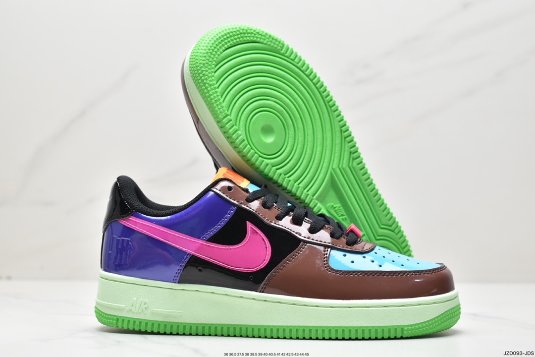140 Nike Air Force 1 Low 空军一号低帮百搭休闲运动板鞋 拼接彩蛋 DV5255-400