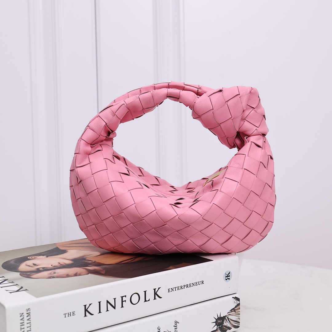 Sac hobo Bottega Veneta en cuir d'agneau tressé avec nœud