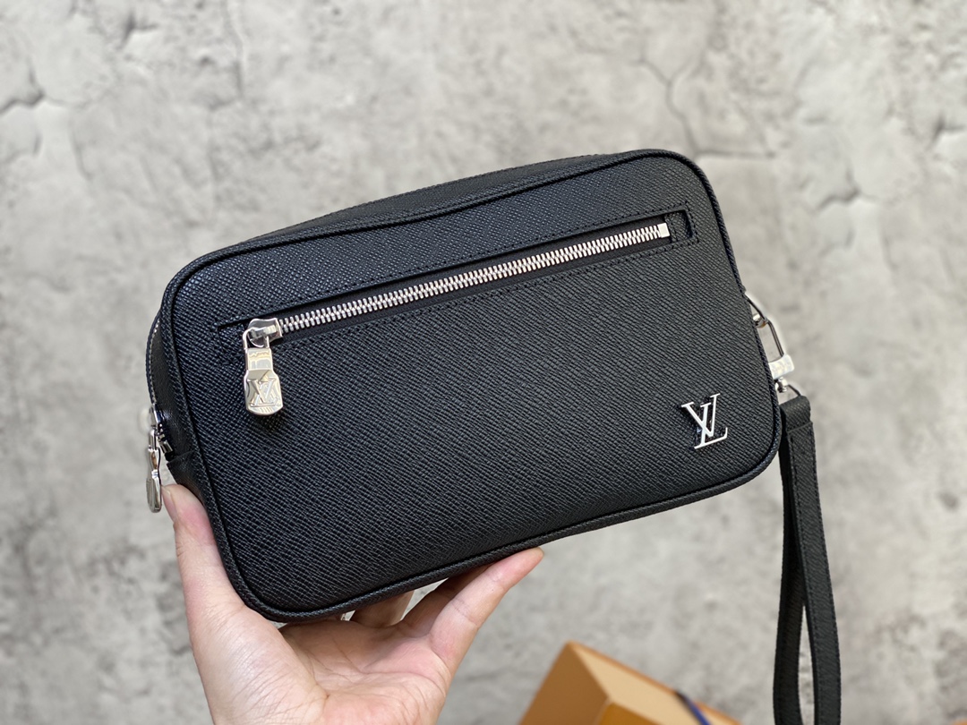 M30441 Cross Pattern Clutch Series Pochette Kasai Clutch