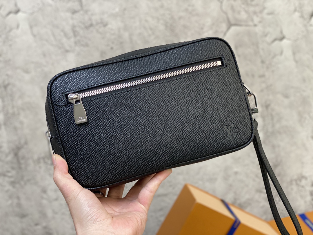 M30441 Cross Pattern Clutch Series Pochette Kasai Clutch