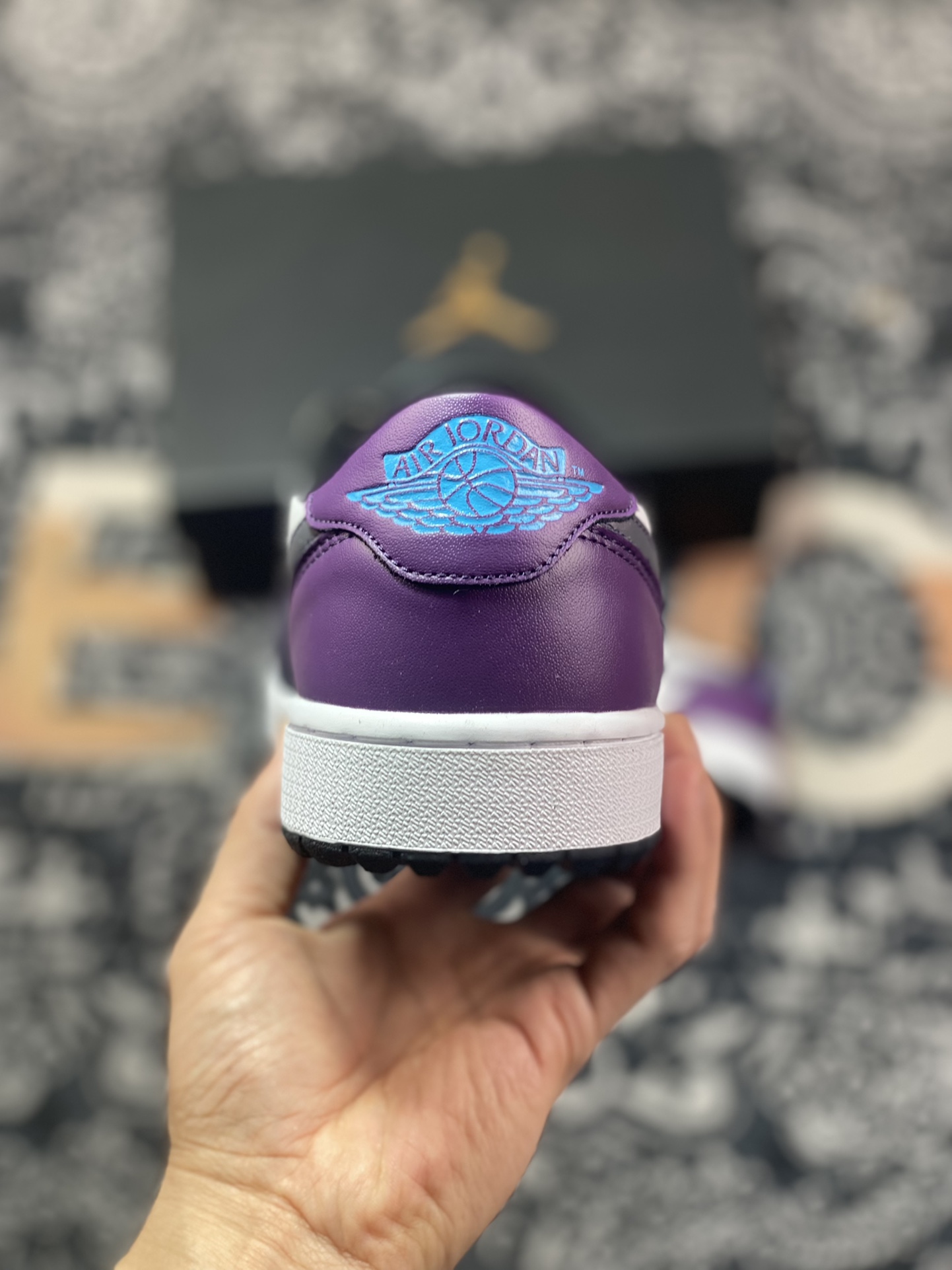 Original factory level Air Jordan 1 Low Golf RNG white gray black purple DZ9787-155-Top High Quatity Cheap Sneakers Fashion Clothing Clothes Bags handbags Shoes of all Brand wholesale With The best Quality And Beautiful Price from China Factory Chinese suppliers wholesaler seller Original factory level Air Jordan 1 Low Golf RNG white gray black purple DZ9787-155