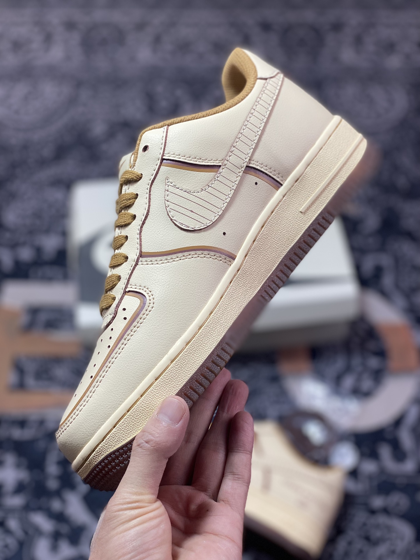 Original level donkey brand x Nike Air Force 1'07 Low joint model Air Force No. 1 low top casual sneakers DH7561-688