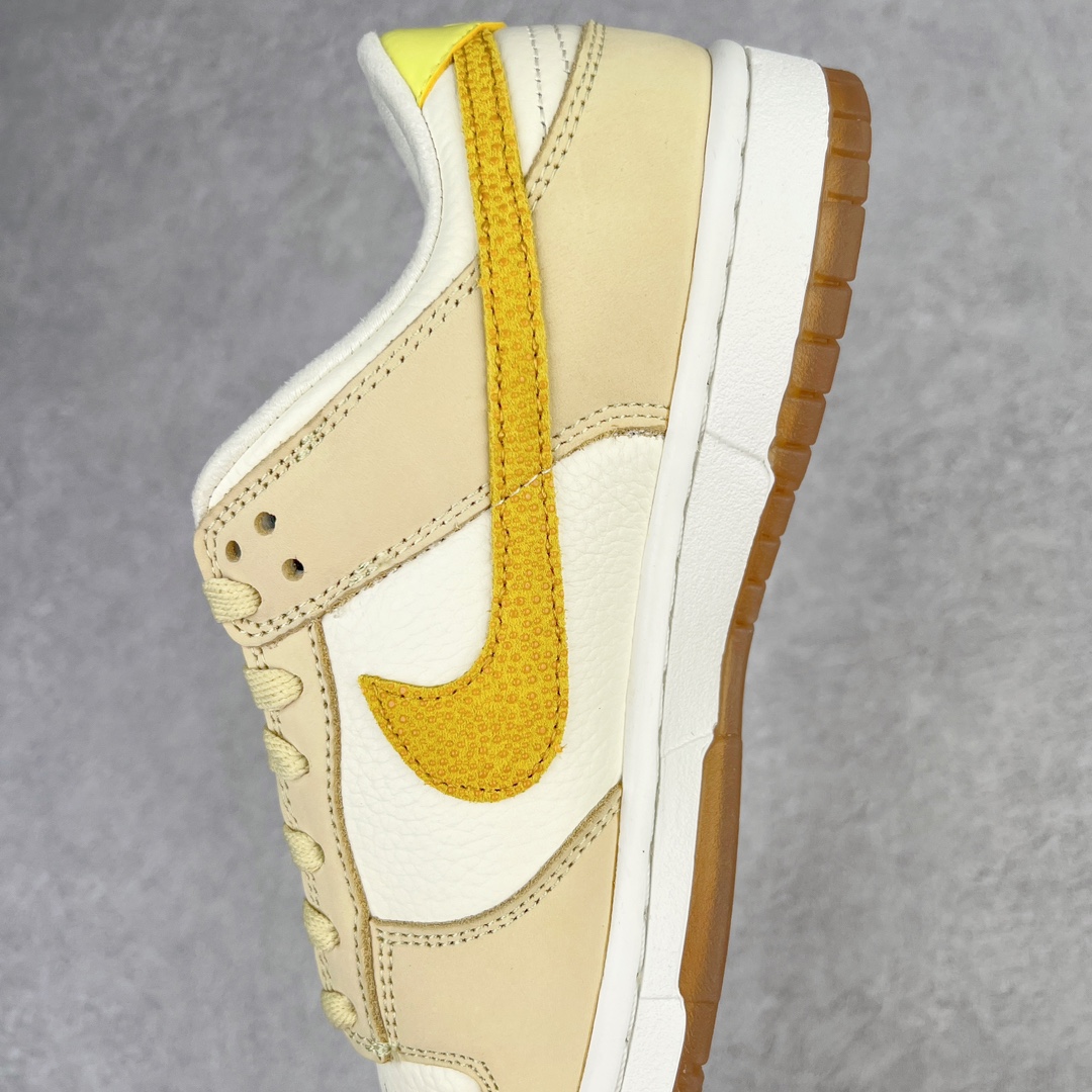 图片[7]-零售💰180 ＃G版福利特价‼NK Dunk Low \”Lemon Drop\” 柠檬黄 DJ6902-700 毫无疑问市场中端王者 口碑大厂出品 品控大底版型不断改良更新 全套原纸板楦头开发 确保原汁原味 完美呈现DUNK版型 一比一鞋头弧度高度鞋身弧度 此版本只针对中端市场 皮料材质有所更替 其他数据细节工艺流程均保持一致 绝不口嗨 细节品控鞋型随意对比 独家私模官方第六代原厂航空铝磨具打磨大底 鞋头坡度极致还原 无解鞋型 原盒原配 圈内天花板工艺 原厂玻璃冲刀 超高清洁度 全鞋零毛边皮料切割 原厂中底布点胶 中底布拉帮走线遵循公司 SIZE：35.5 36 36.5 37.5 38 38.5 39 40 40.5 41 42 42.5 43 44 44.5 45 46 47.5 编码：by1936080-运动鞋