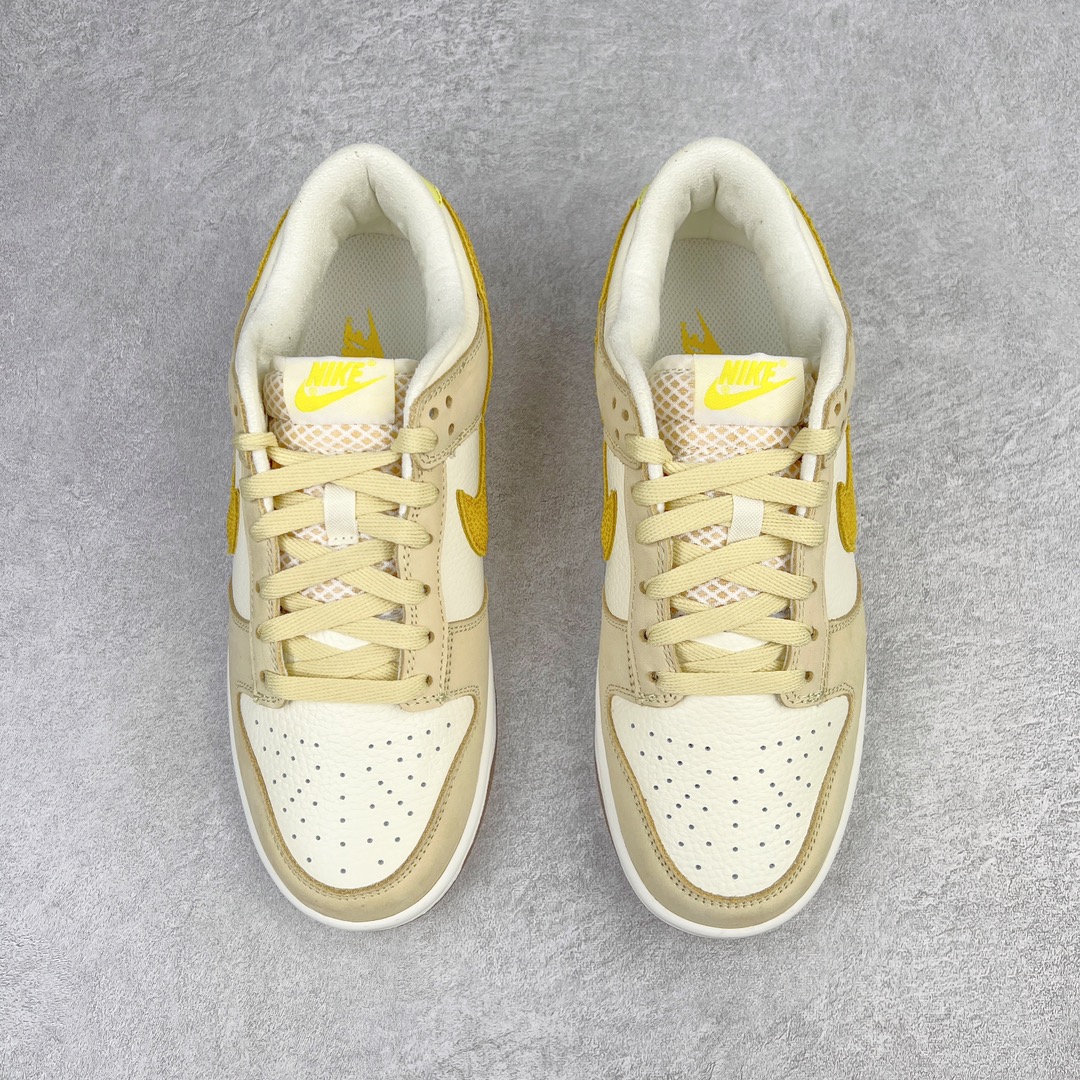 图片[2]-零售💰180 ＃G版福利特价‼NK Dunk Low \”Lemon Drop\” 柠檬黄 DJ6902-700 毫无疑问市场中端王者 口碑大厂出品 品控大底版型不断改良更新 全套原纸板楦头开发 确保原汁原味 完美呈现DUNK版型 一比一鞋头弧度高度鞋身弧度 此版本只针对中端市场 皮料材质有所更替 其他数据细节工艺流程均保持一致 绝不口嗨 细节品控鞋型随意对比 独家私模官方第六代原厂航空铝磨具打磨大底 鞋头坡度极致还原 无解鞋型 原盒原配 圈内天花板工艺 原厂玻璃冲刀 超高清洁度 全鞋零毛边皮料切割 原厂中底布点胶 中底布拉帮走线遵循公司 SIZE：35.5 36 36.5 37.5 38 38.5 39 40 40.5 41 42 42.5 43 44 44.5 45 46 47.5 编码：by1936080-运动鞋