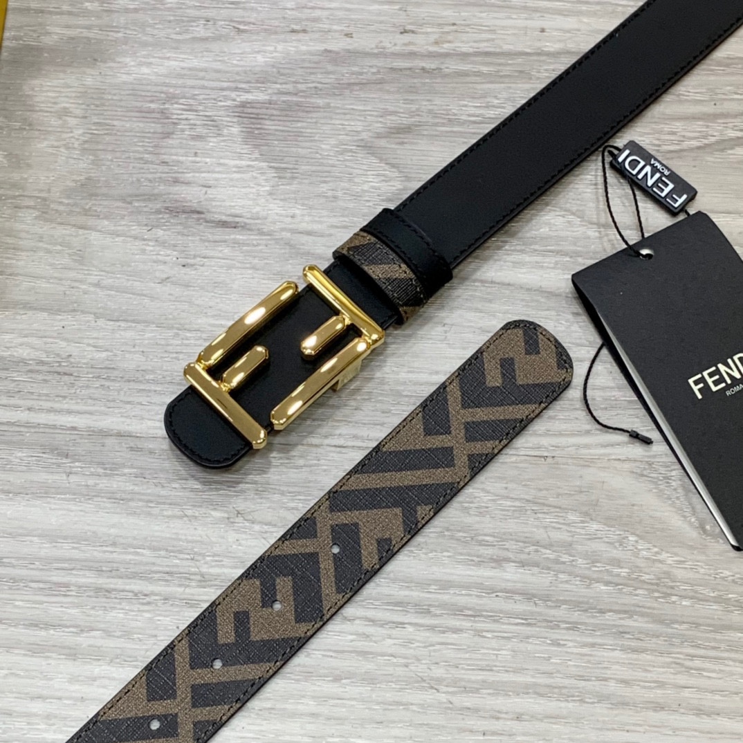 FENDI芬迪专柜同款宽3.0CM双