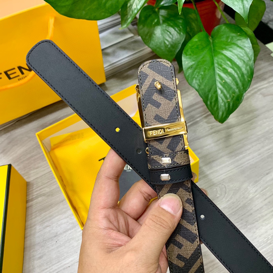 FENDI芬迪专柜同款宽3.0CM双