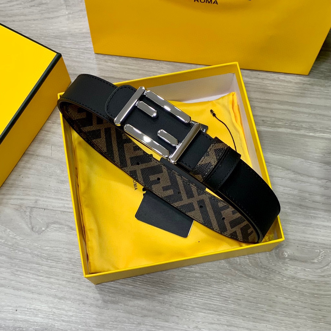 FENDI芬迪专柜同款宽3.0CM双