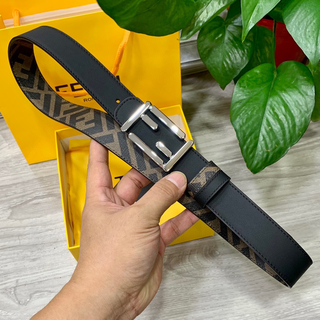 FENDI芬迪专柜同款宽3.0CM双