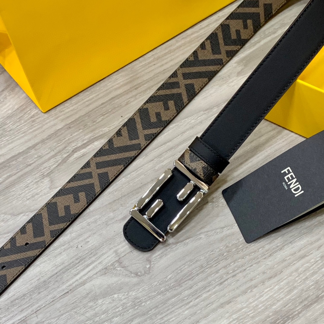FENDI芬迪专柜同款宽3.0CM双