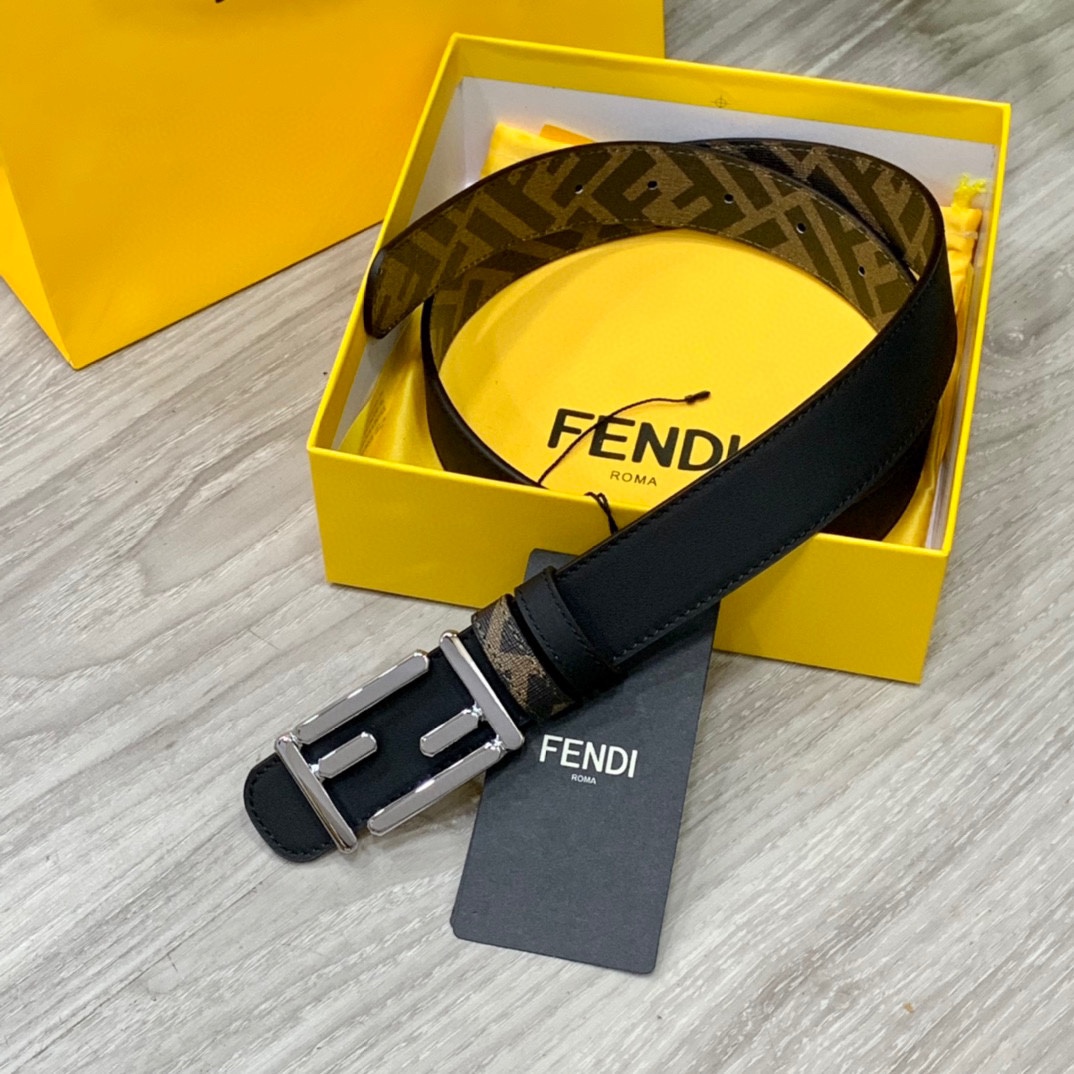 FENDI芬迪专柜同款宽3.0CM双