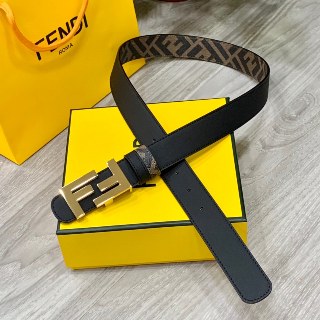 FENDI芬迪专柜同款宽3.0CM双