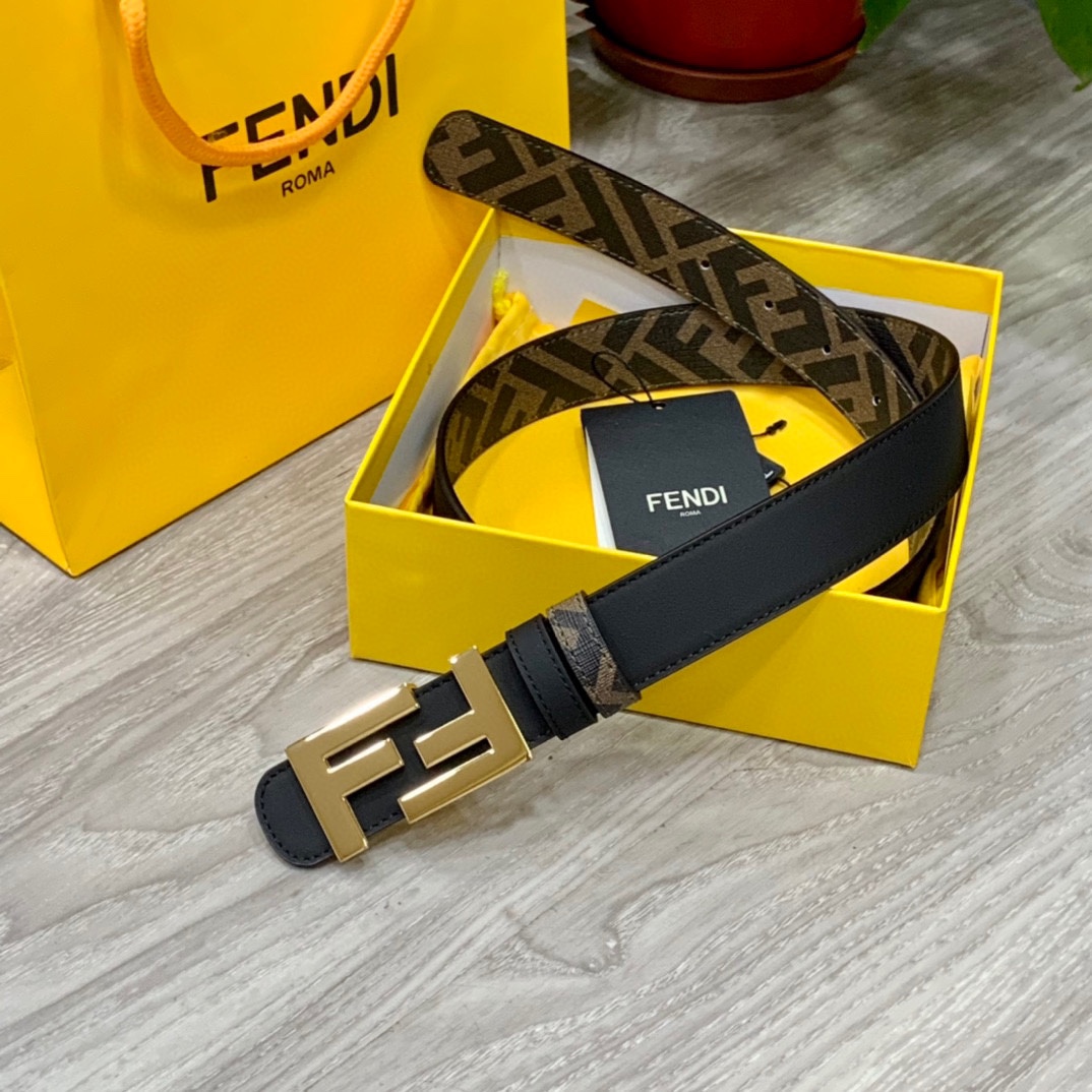FENDI芬迪专柜同款宽3.0CM双