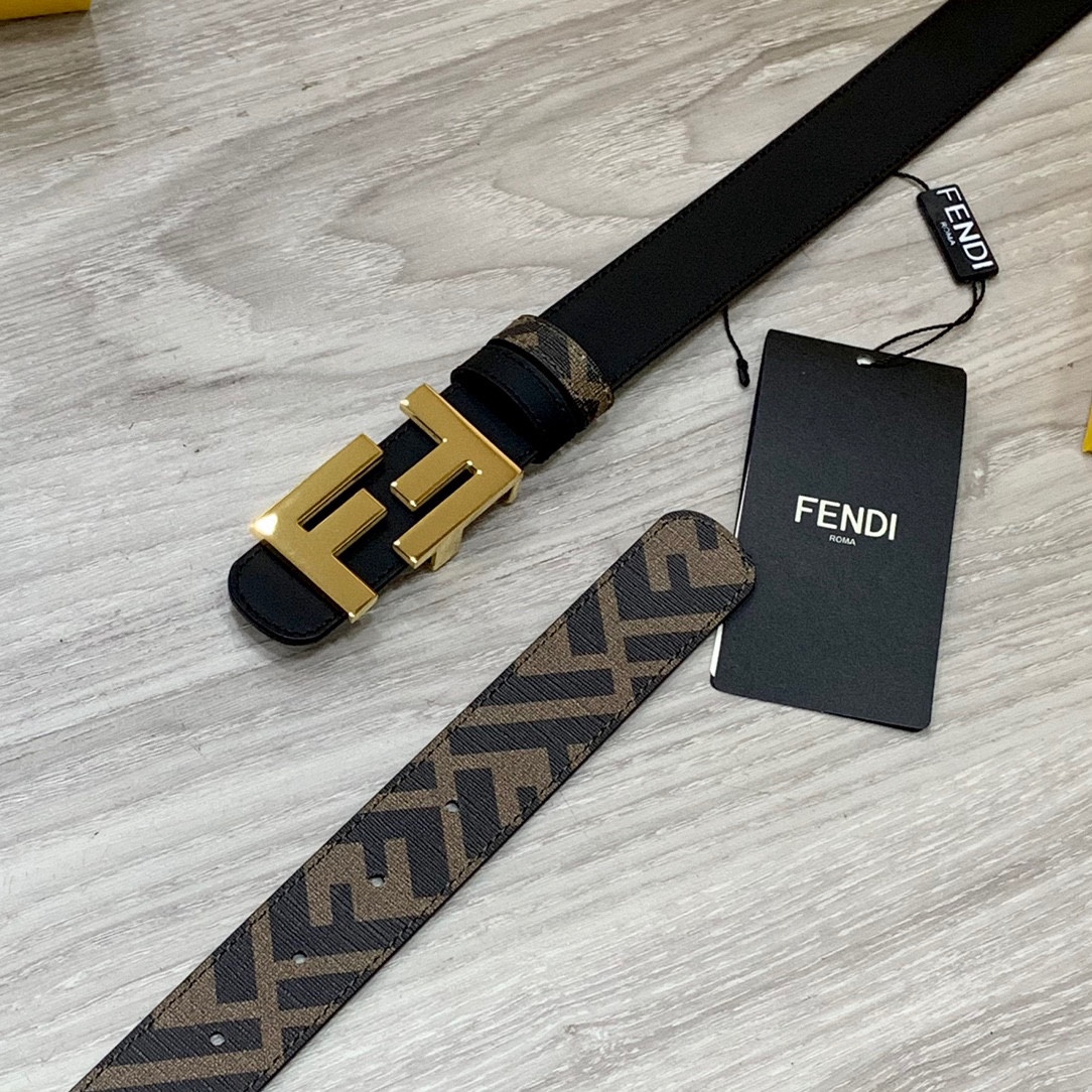 FENDI芬迪专柜同款宽3.0CM双
