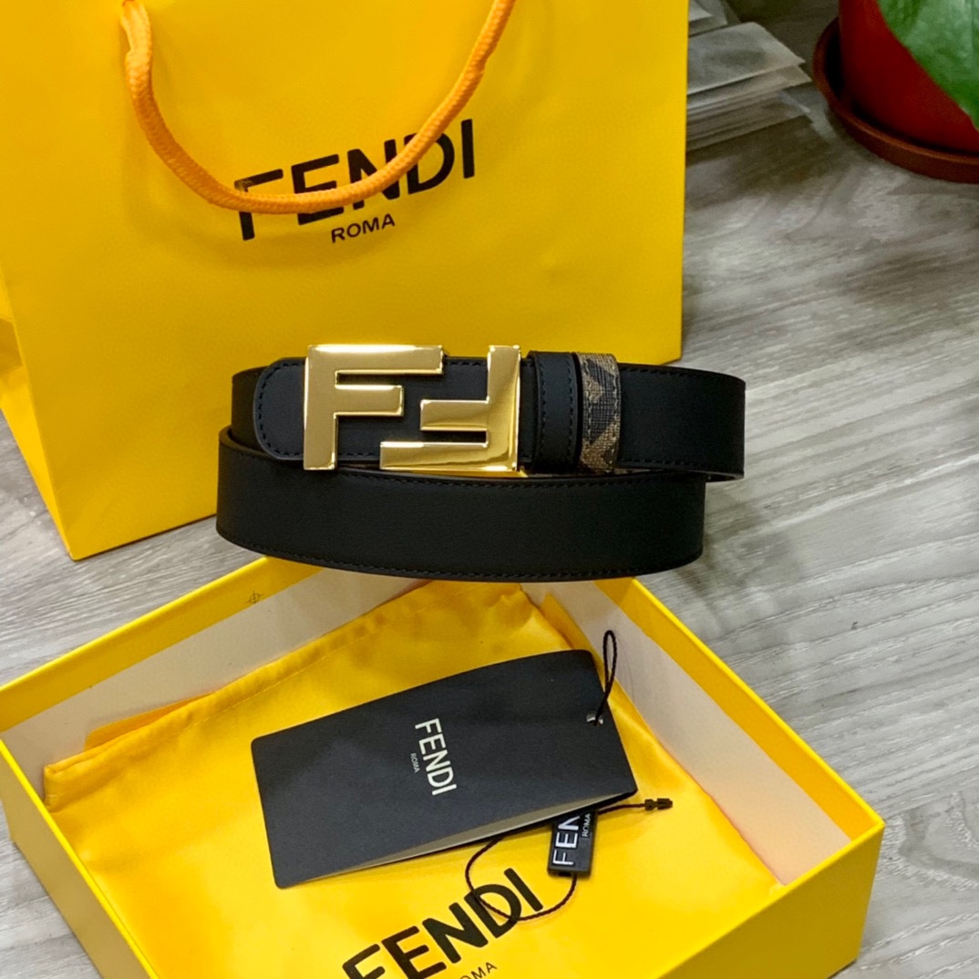 FENDI芬迪专柜同款宽3.0CM双
