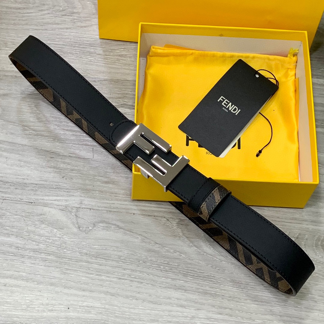 FENDI芬迪专柜同款宽3.0CM双