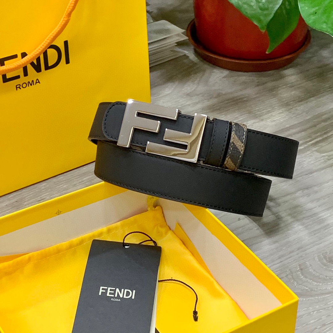 FENDI芬迪专柜同款宽3.0CM双