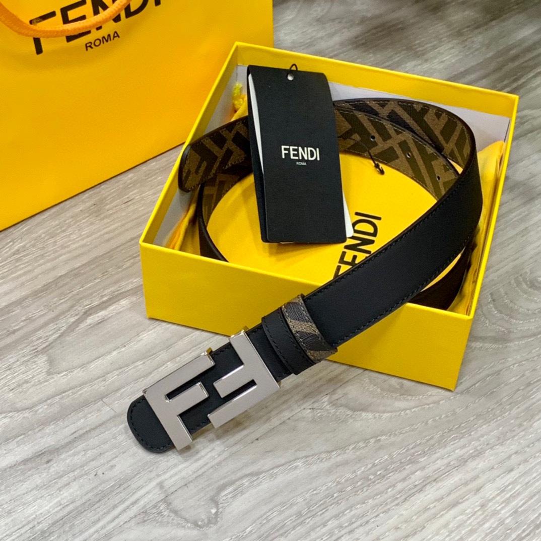 FENDI芬迪专柜同款宽3.0CM双