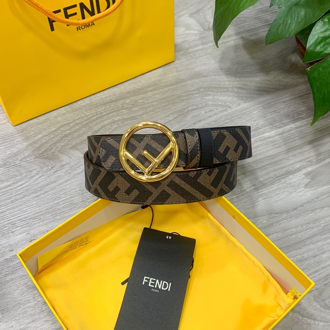 FENDI芬迪专柜同款宽3.0CM双