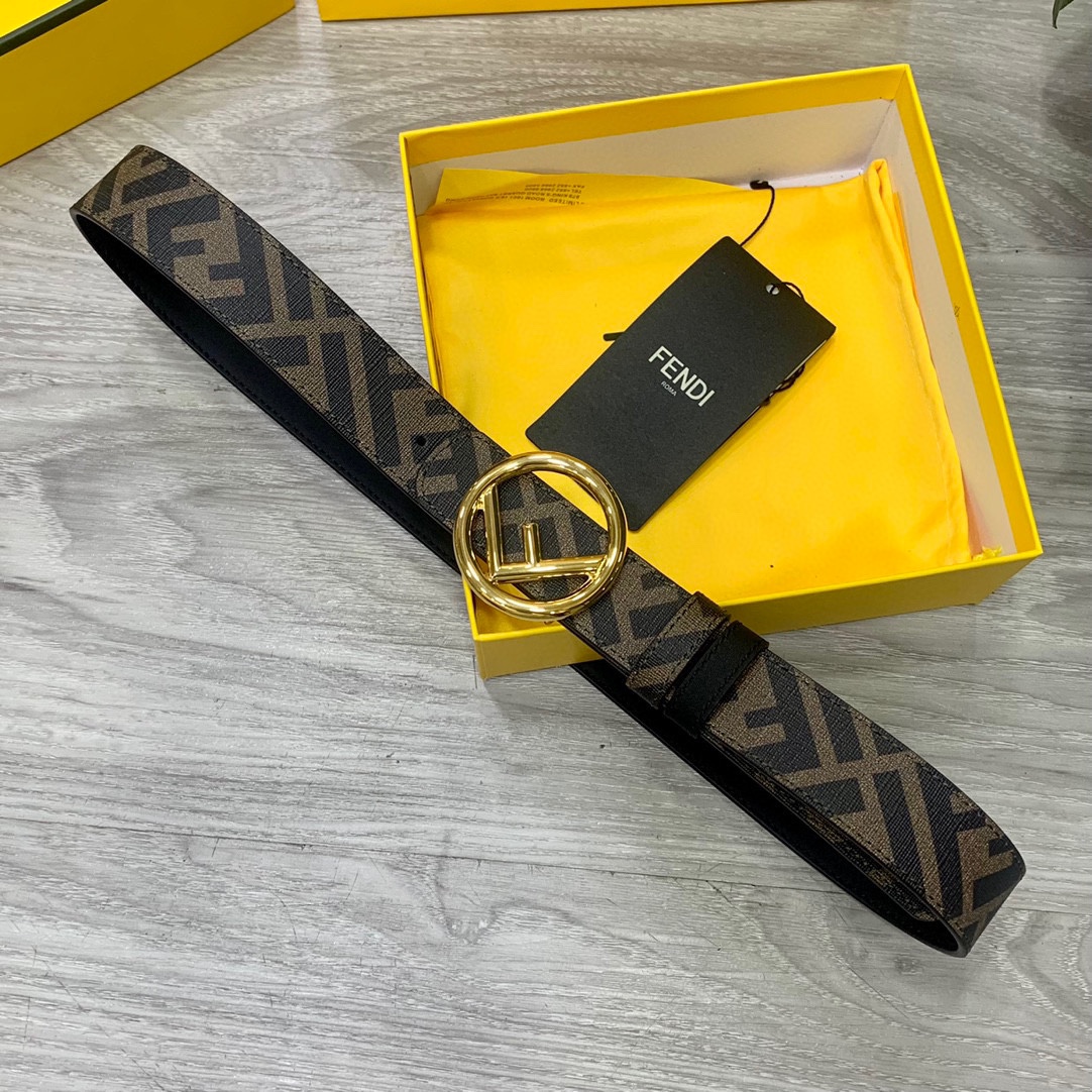 FENDI芬迪专柜同款宽3.0CM双