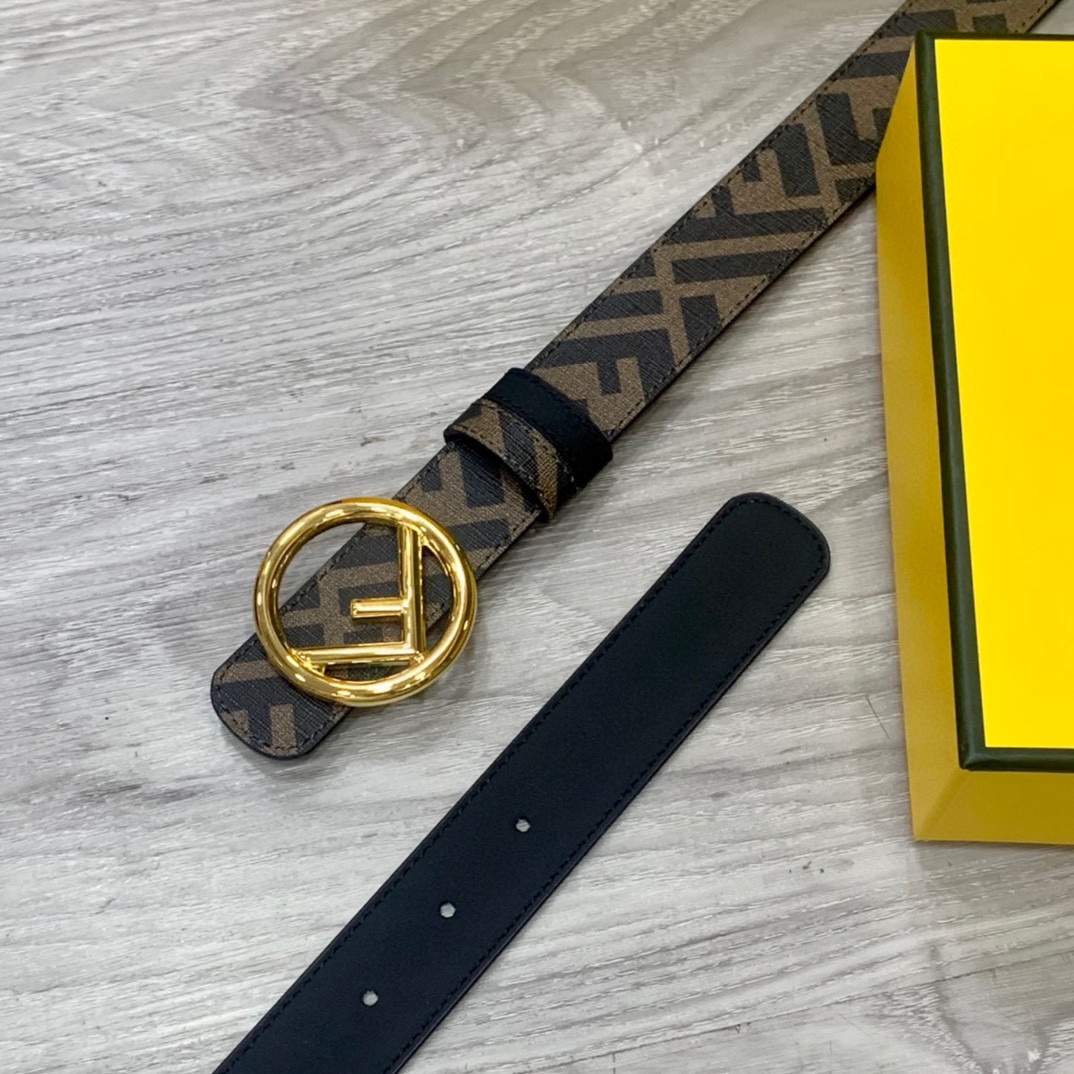 FENDI芬迪专柜同款宽3.0CM双