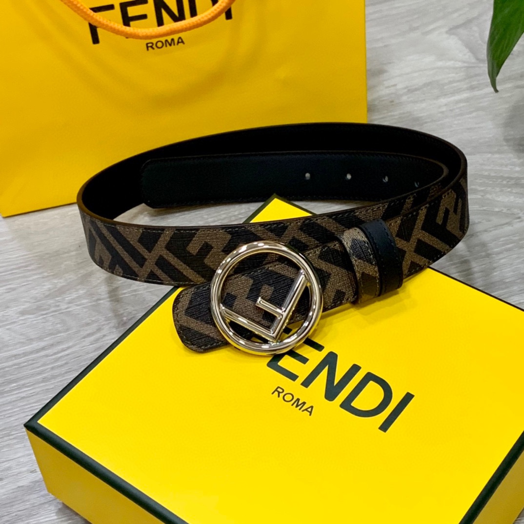 FENDI芬迪专柜同款宽3.0CM双