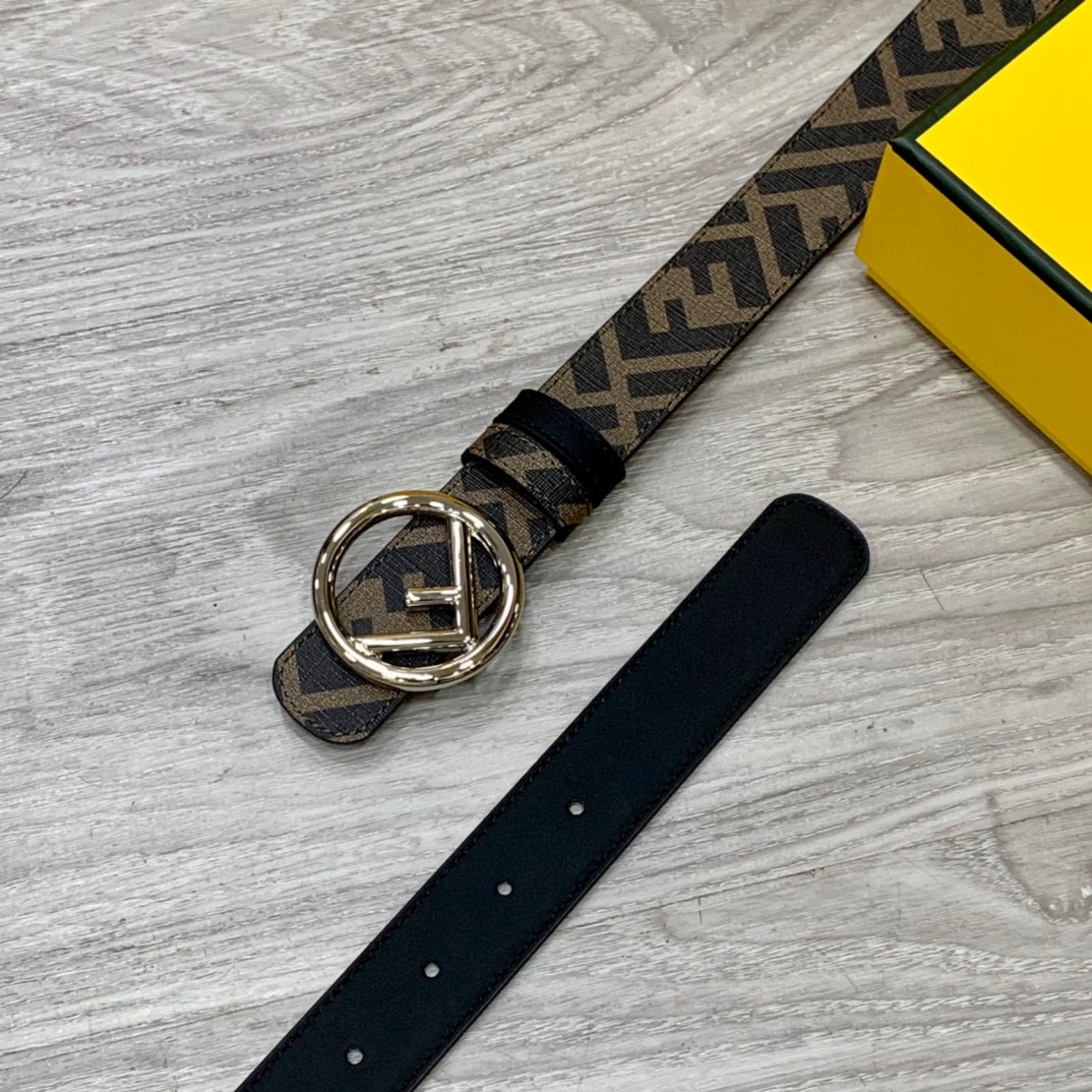 FENDI芬迪专柜同款宽3.0CM双