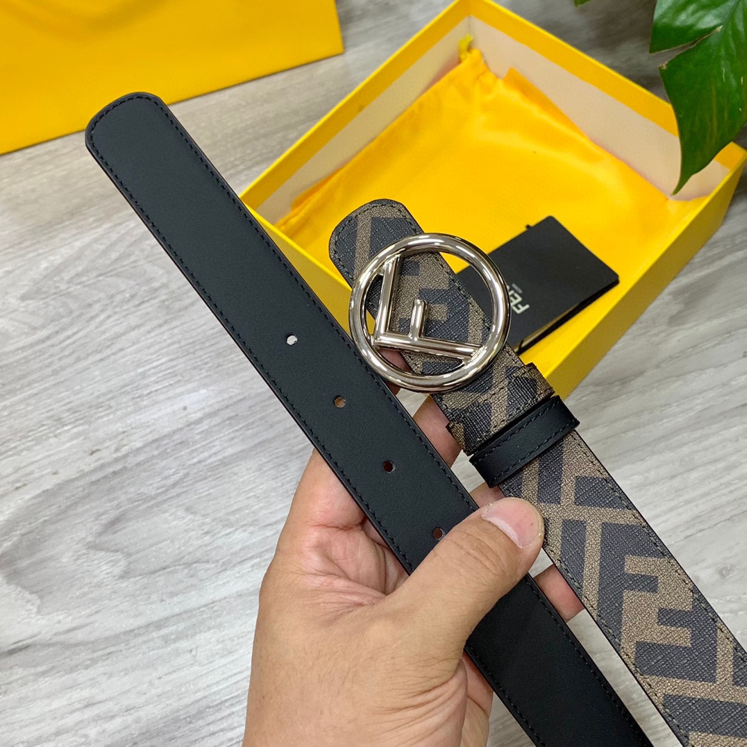 FENDI芬迪专柜同款宽3.0CM双