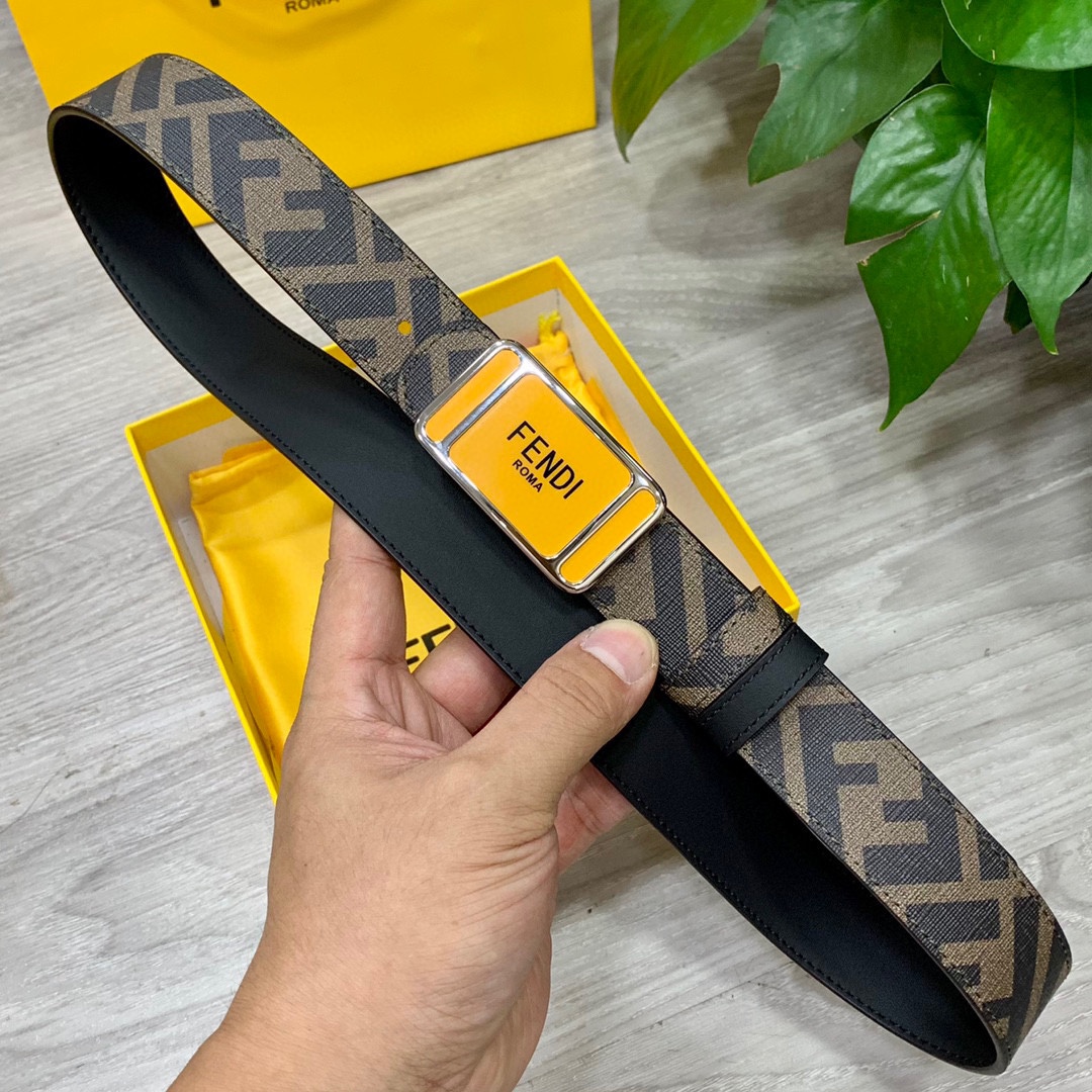 FENDI芬迪专柜同款宽3.0CM双