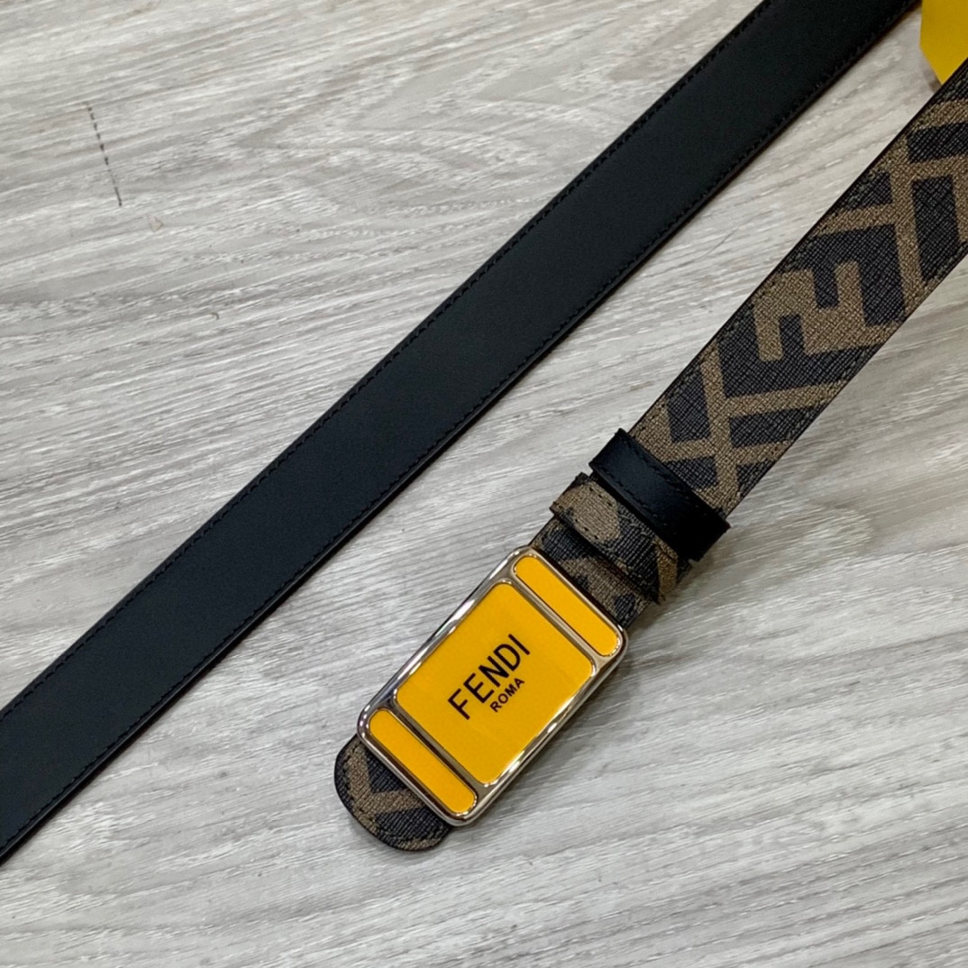 FENDI芬迪专柜同款宽3.0CM双