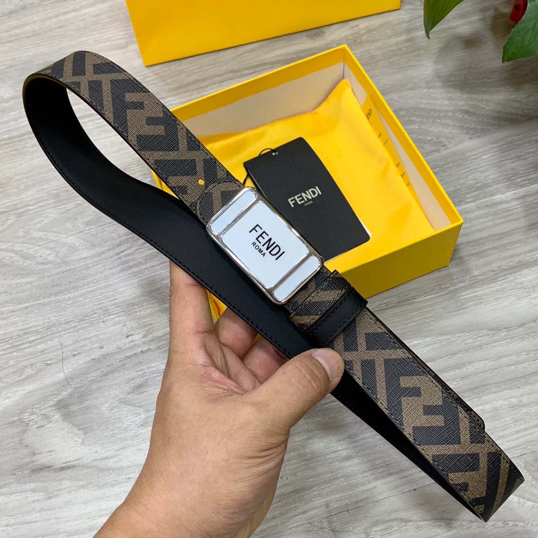 FENDI芬迪专柜同款宽3.0CM双