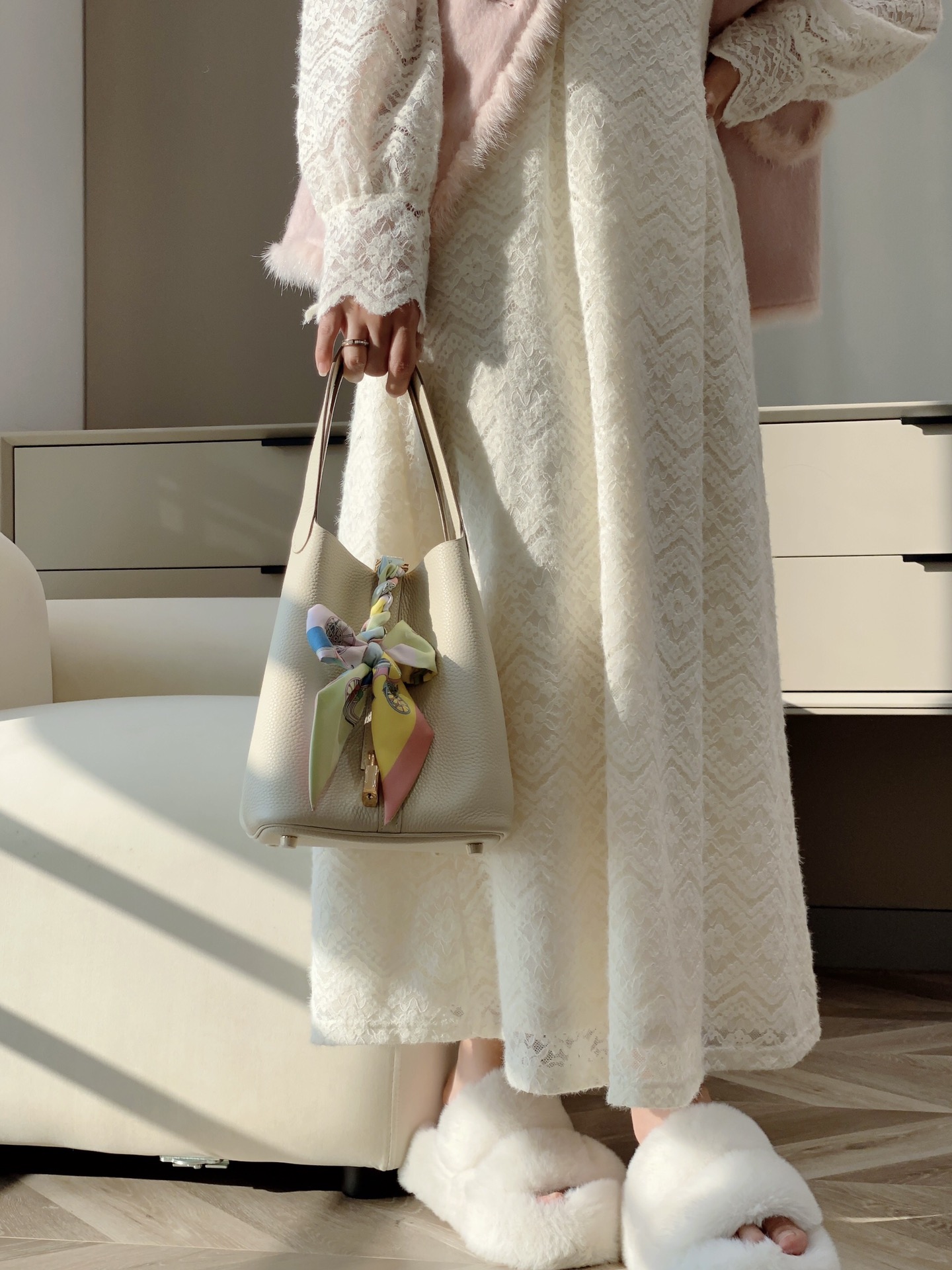 爱马仕 Hermès 高定典藏名品高定成衣时装外套连衣裙衬衫T恤 #C3CD6593 4