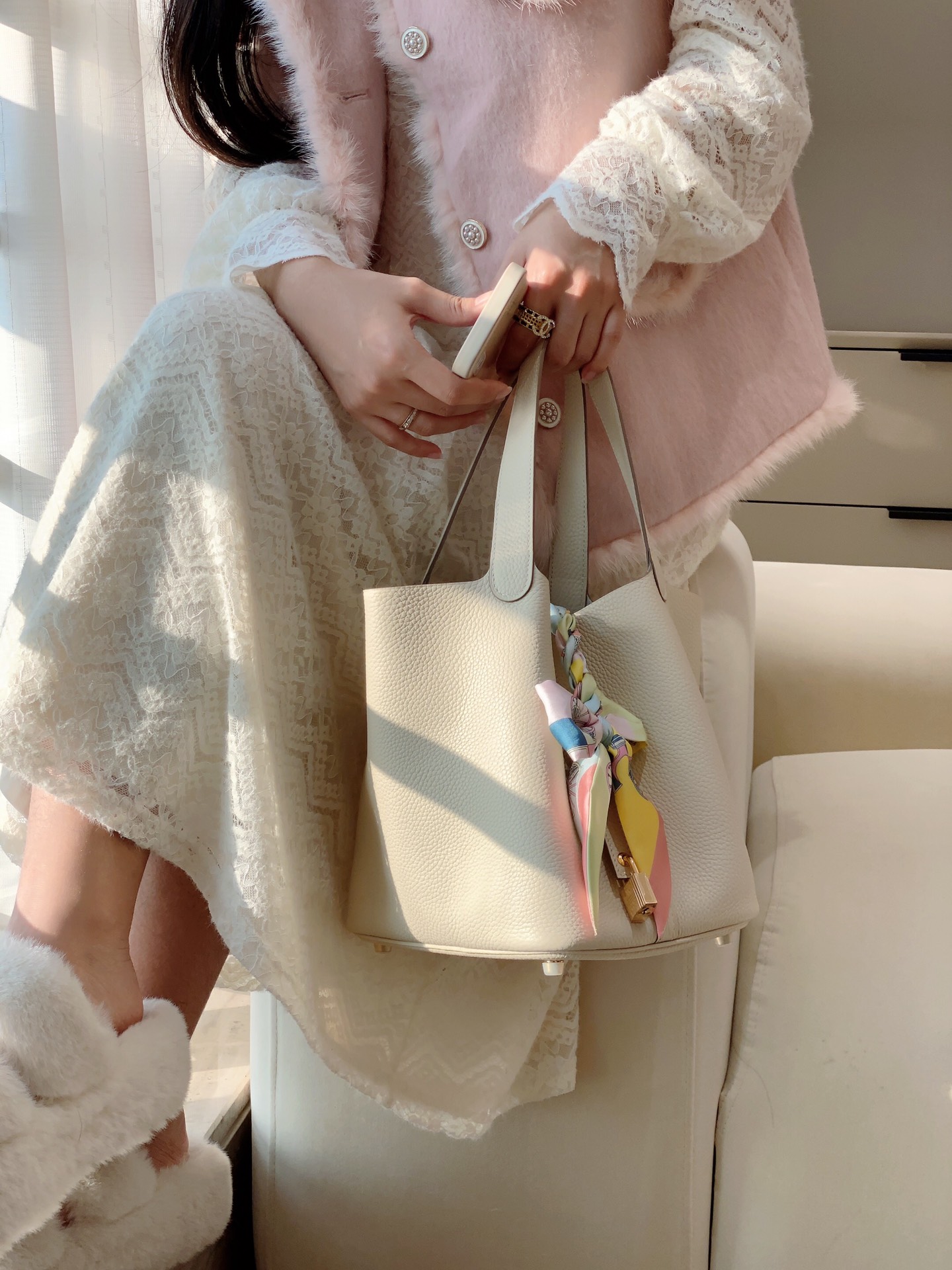 爱马仕 Hermès 高定典藏名品高定成衣时装外套连衣裙衬衫T恤 #C3CD6593 8