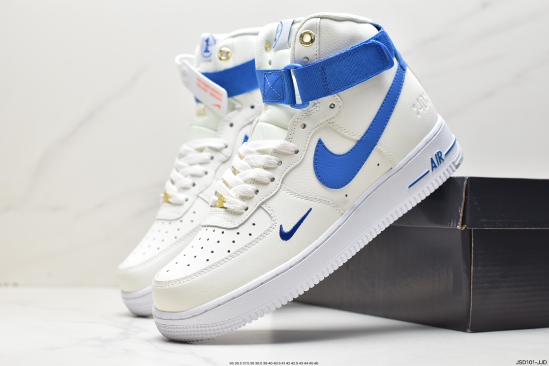 200 Air Force 1 High 白蓝反光钩 FB1865-101