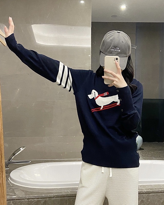 2023TB 小狗🐶羊毛圆领毛衣