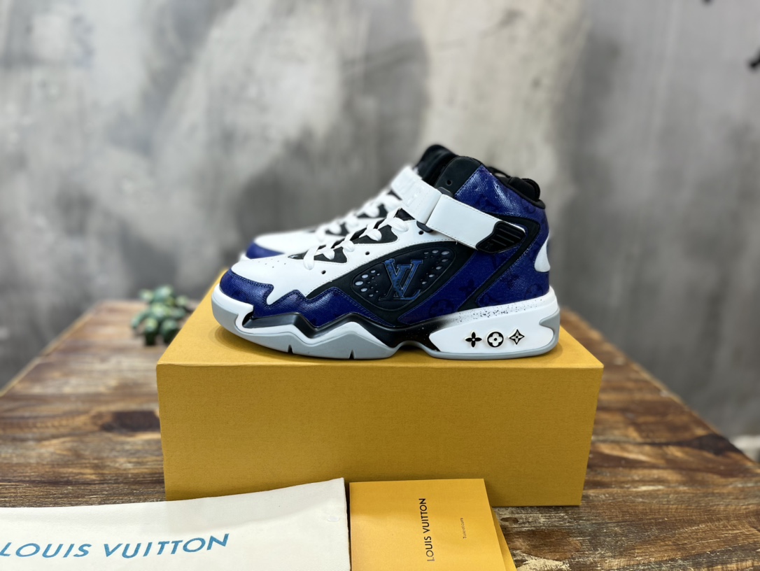 Louis Vuitton 驴家、L家2022新款Trainer2路易威登FW篮球运动鞋90‘s vibe