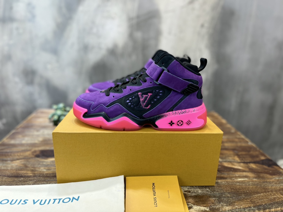 Louis Vuitton 驴家、L家2022新款Trainer2路易威登FW篮球运动鞋90‘s vibe
