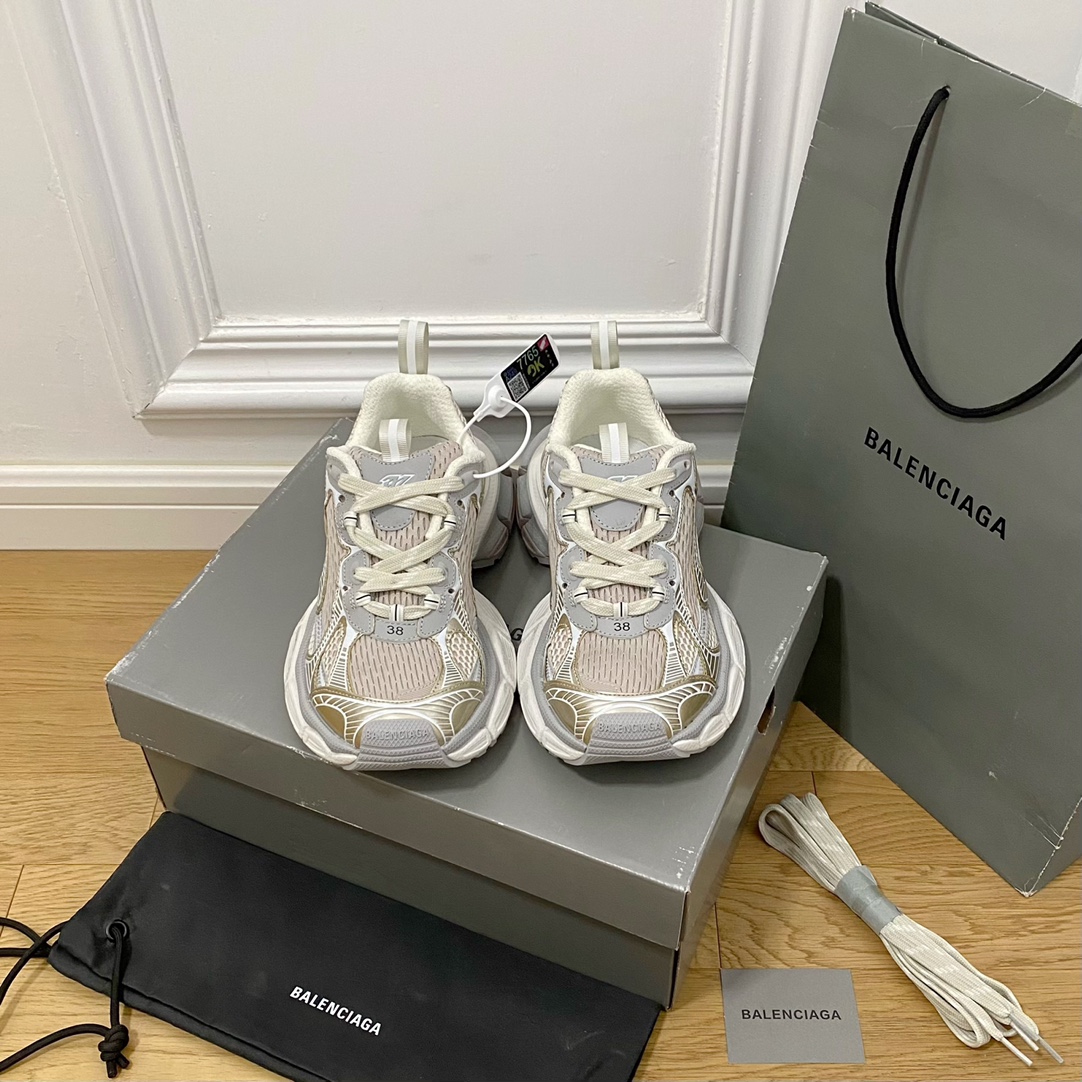 Beige BALENCIAGA · Balenciaga 2022ss nueva serie 3XL Sneaker décima generación 10.0 zapatos para papá zapatillas Guanhu…