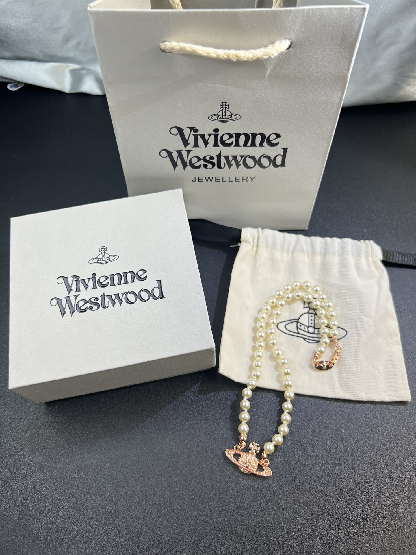 NO:103486,New Year's Queen Mother's Rose Gold Saturn Pearl Necklace, Queen Mother's Necklace, Necklace19860909新年款 西太后玫瑰金土星珍珠项链,西太后项链,necklace,Jewelry