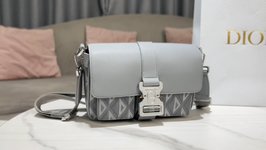 Dior Bags Handbags AAA Replica Designer
 Grey Canvas Cowhide Diamond
