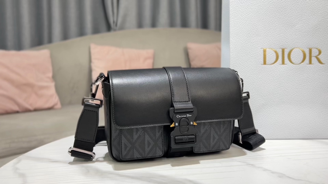 Dior Bags Handbags from China 2023
 Black Canvas Cowhide Diamond
